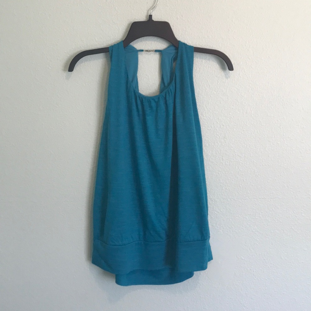 Alyx turquoise tank top blouse